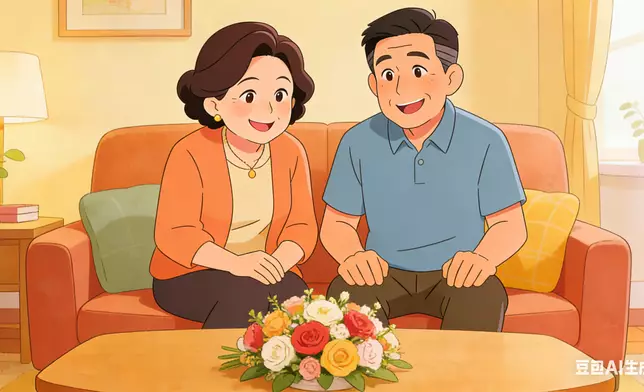 事主母親想再婚。AI生成圖